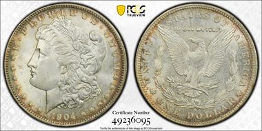 1904-O $1 MS65