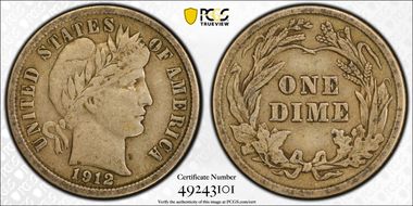 1912 10C VF30
