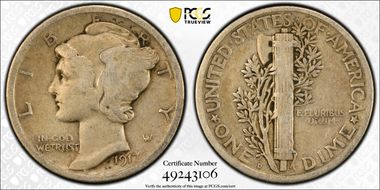 1917-D 10C N1