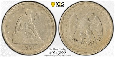 1875-S 20C N1