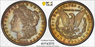1900-O/CC $1 XF40