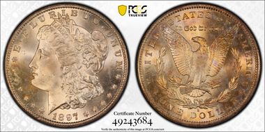 1897-S $1 MS66+