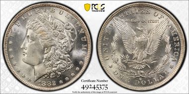 1882-O $1 MS66