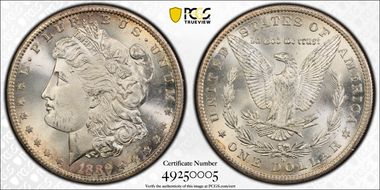 1889-S $1 MS66+