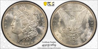 1882-S $1 MS67