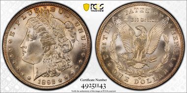 1892-O $1 MS65+
