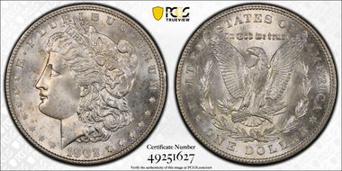 1902 $1 MS66+