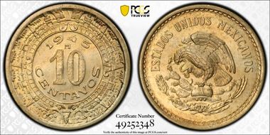 1945-M 10C MS65