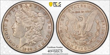1889-S $1 XF45