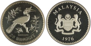 1976 25 Rin Hornbill KM-20 PR63DCAM