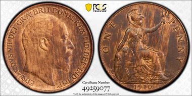 1910 1D S-3990 MS63RB