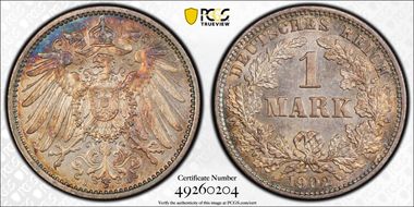 1902-J Mark J-17 MS62