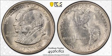 1923-S 50C Monroe MS66