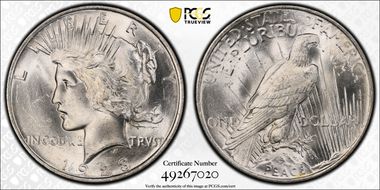1923 $1 MS65
