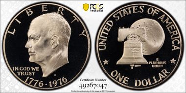 1976-S $1 Clad Type 2 PR69DCAM