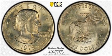 1979-D SBA$1 MS67+ 