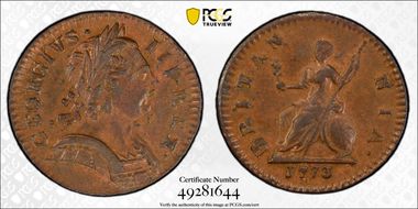 1773 1/4D S-3775 MS62BN