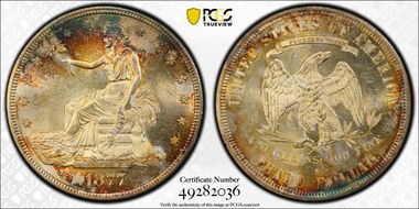 1877-S T$1 MS63