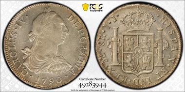 1790-L IJ 8 R Calico-904 AU58