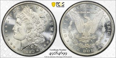 1880-S $1 MS65
