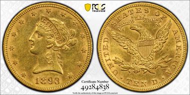 1893 $10 N1