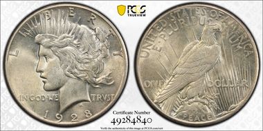 1928 $1 AU55