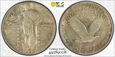 1930 25C AU50