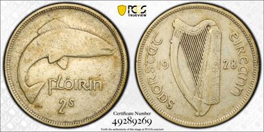 1928 Florin XF40