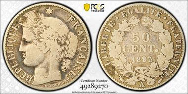 1895-A 50C Gad-419a F-189 VG10