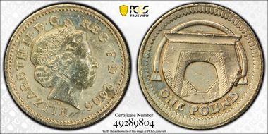 2006 £1 S-J20 Egypt Arch Bridge N1