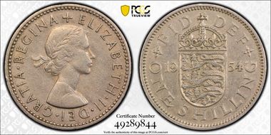 1954 Shil S-4147 English Rev AU50