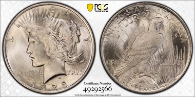 1923 $1 MS66+