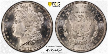 1879-S $1 MS66+