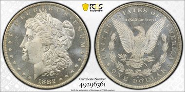 1882-O $1 MS63PL