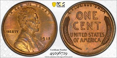 1915 1C MS65RB