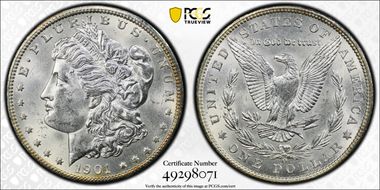 1901-O $1 MS63
