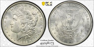 1902-O $1 MS65+