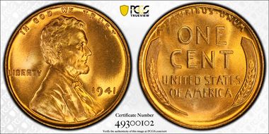 1941 1C MS68RD