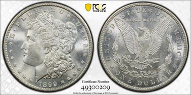 1899 $1 MS67