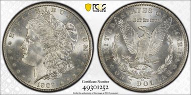 1902-O $1 MS66+