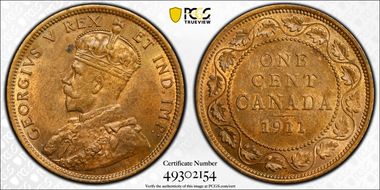 1911 1C MS63RB