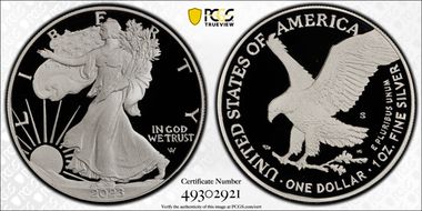 2023-S $1 Silver Eagle PR69DCAM