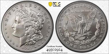 2023 $1 Morgan Dollar MS70