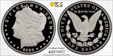2023-S $1 Morgan Dollar PR70DCAM