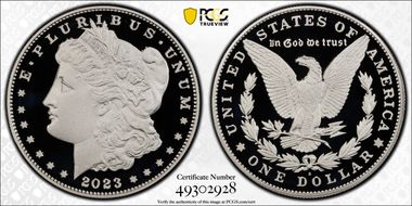 2023-S $1 Morgan Dollar PR70DCAM