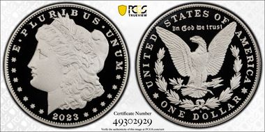 2023-S $1 Morgan Dollar PR70DCAM