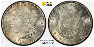 1882-CC $1 MS64