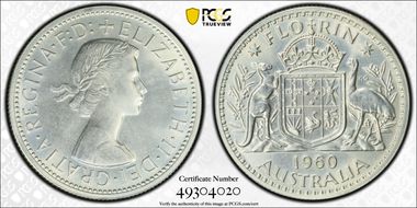 1960(m) Florin PR65