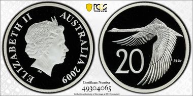 2009 20C 1966 Decimal Pattern PR70DCAM