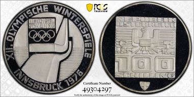 1976(v) 100 Sch KM-2929 Innsbruck Type-A PR68DCAM